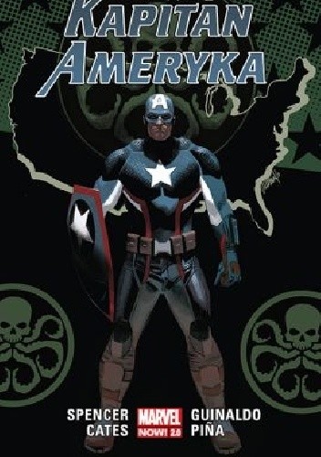  okładka książki: Kapitan Ameryka: Steve Rogers. 2 