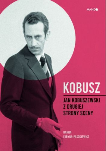  okładka książki: Kobusz: Jan Kobuszewski z drugiej strony sceny 