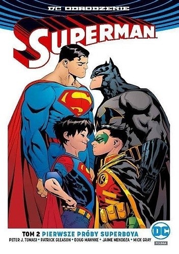  okładka książki: Pierwsze próby Superboya 
