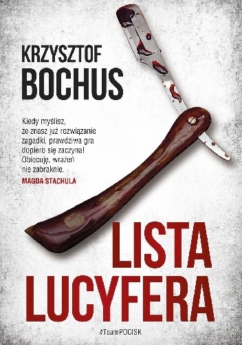  okładka książki: Lista Lucyfera 