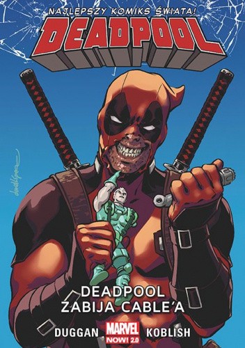 okładka książki: Deadpool zabija Cable'a 