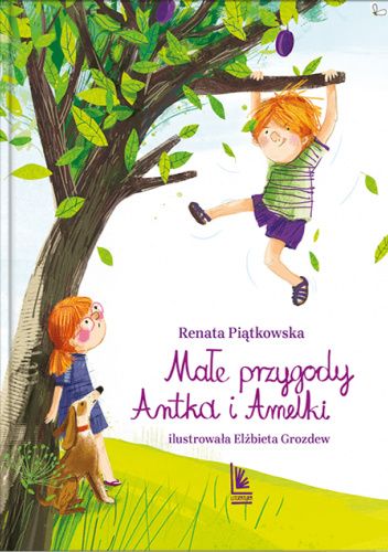  okładka książki: Małe przygody Antka i Amelki 
