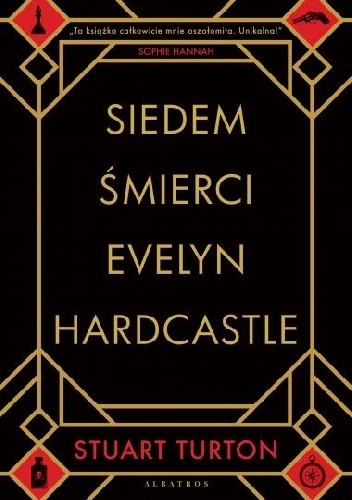  okładka książki: Siedem śmierci Evelyn Hardcastle 