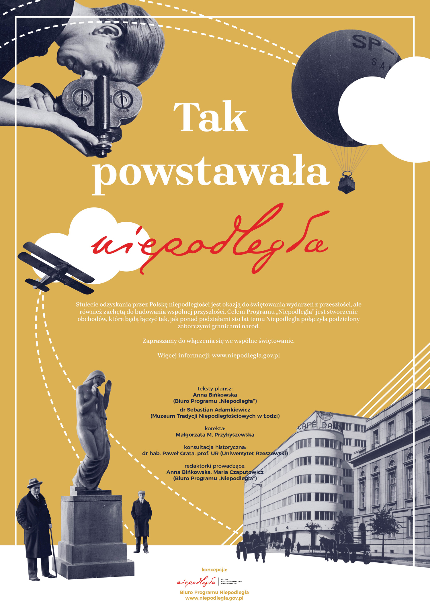  Plakat informacyjny o wystawie 